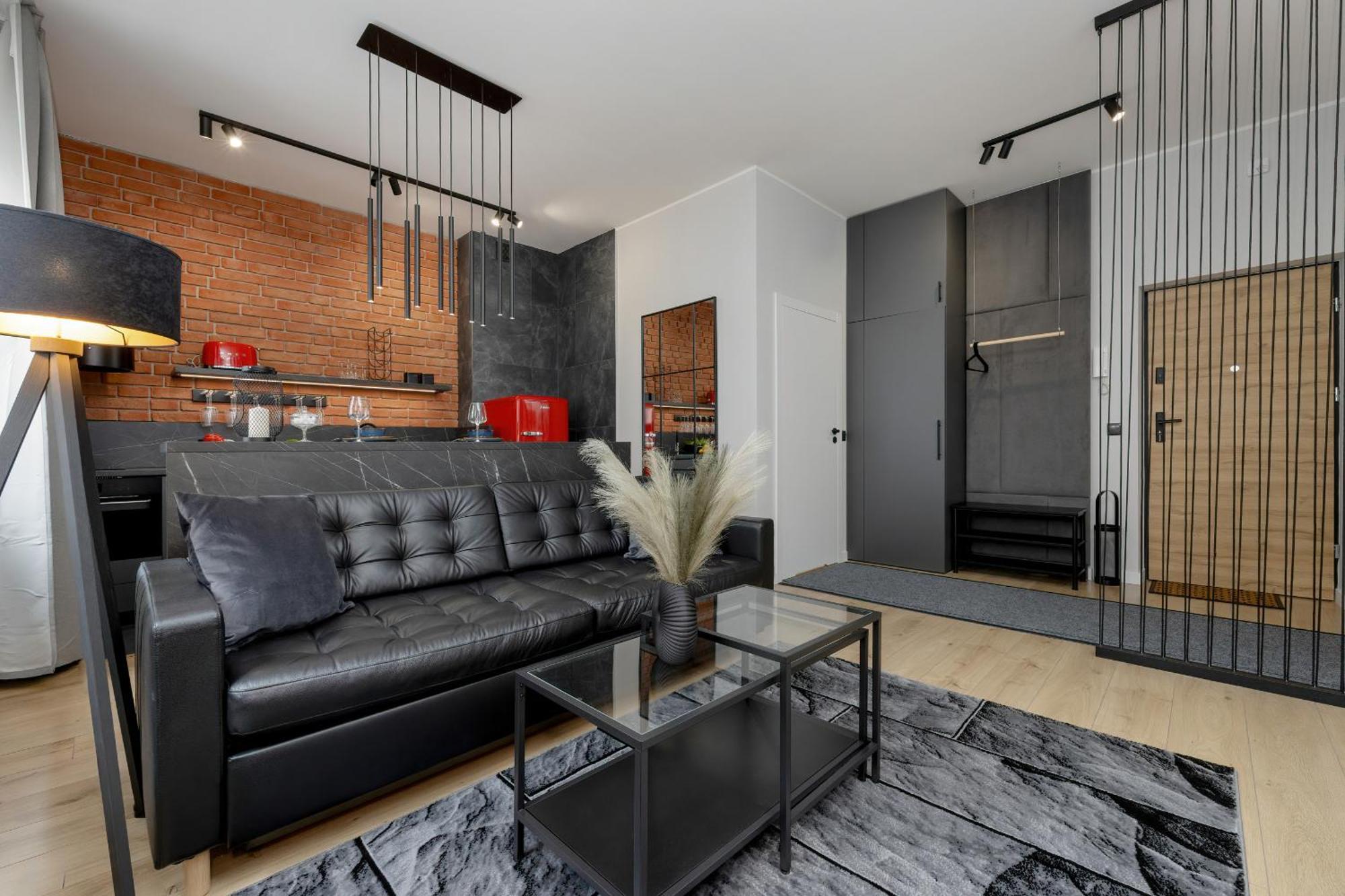 Exclusive Grey And Red Apartment In Warsaw Center By Noclegi Renters Varsóvia Exterior foto